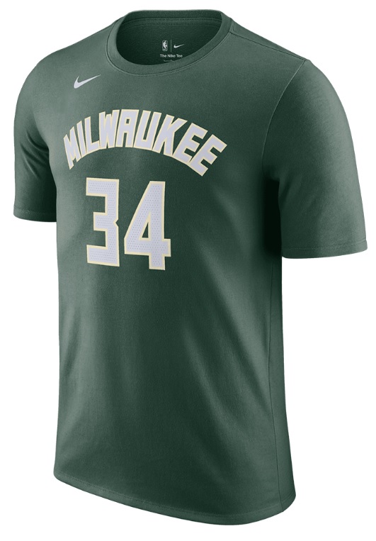 Pánské NBA tričko s krátkým rukávem Nike Milwaukee Bucks