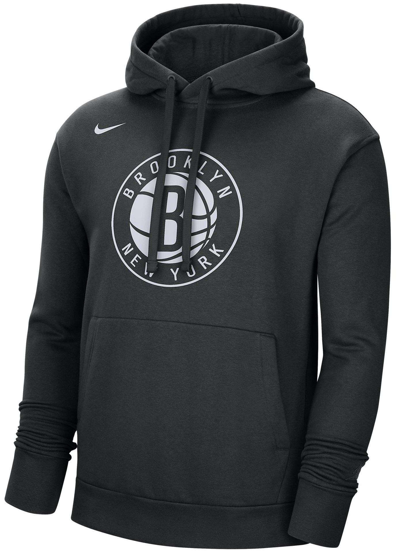 Pánská fleecová mikina s kapucí Nike NBA Brooklyn Nets Essential