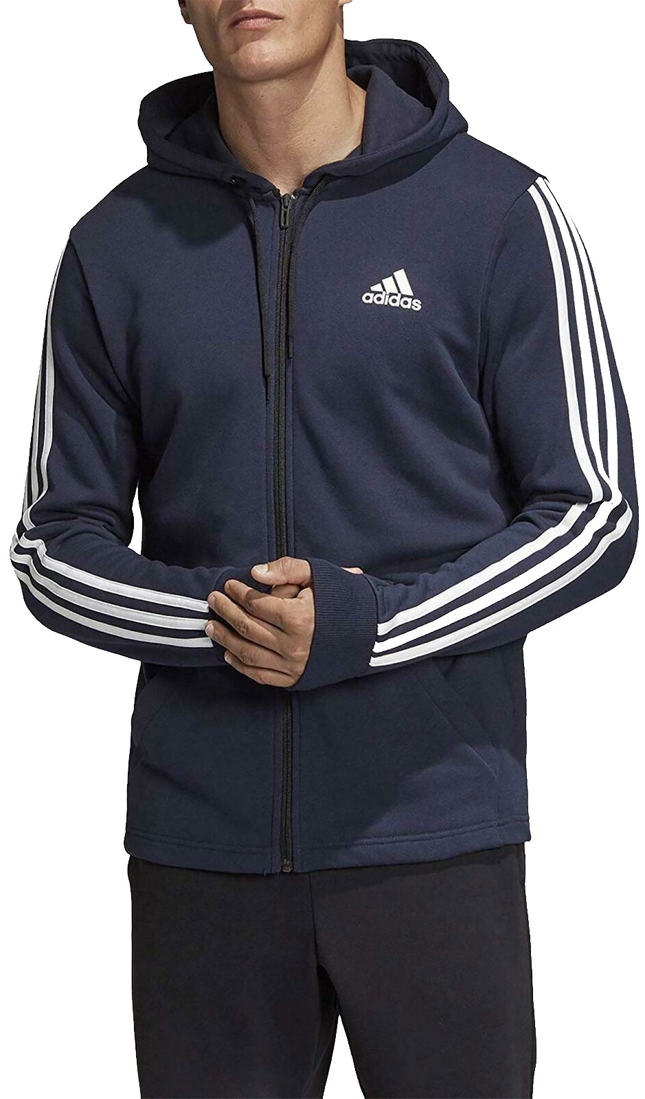 Sweatshirt met capuchon adidas Sportswear MH 3S FZ FT