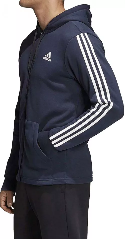 Sweatshirt med hætte adidas Sportswear MH 3S FZ FT