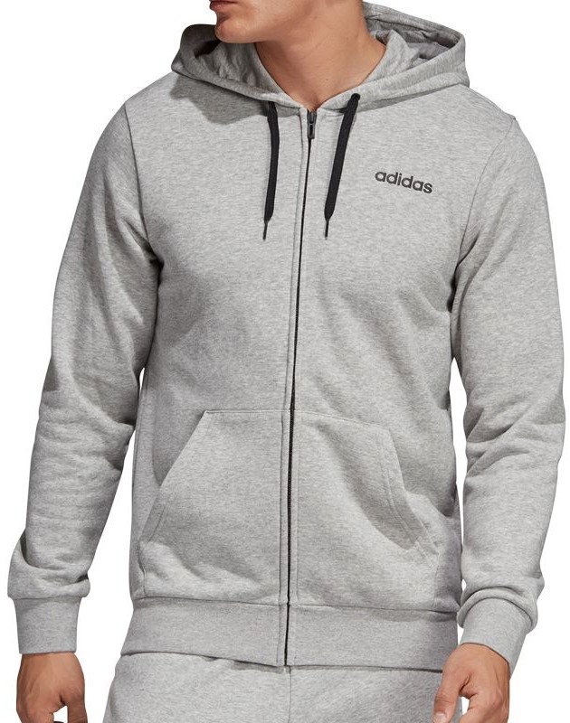 Sweatshirt com capuz adidas Sportswear Essentials Linear FZ French Terry