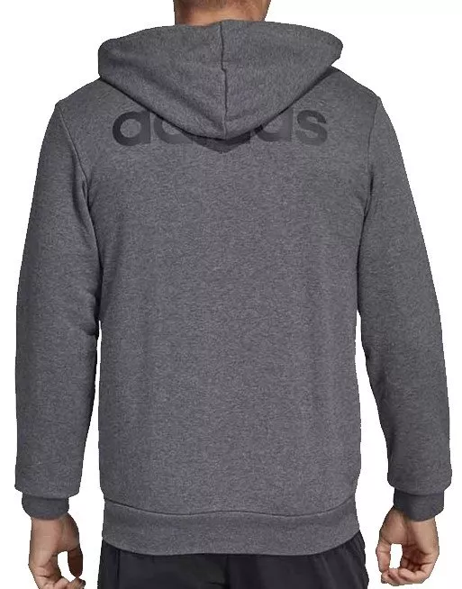 Hooded sweatshirt adidas Sportswear Essentials Linear FZ French Terry