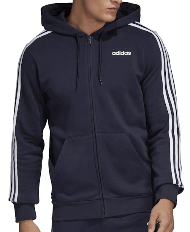 Φούτερ-Jacket με κουκούλα adidas Sportswear Esstentials 3-Stripes
