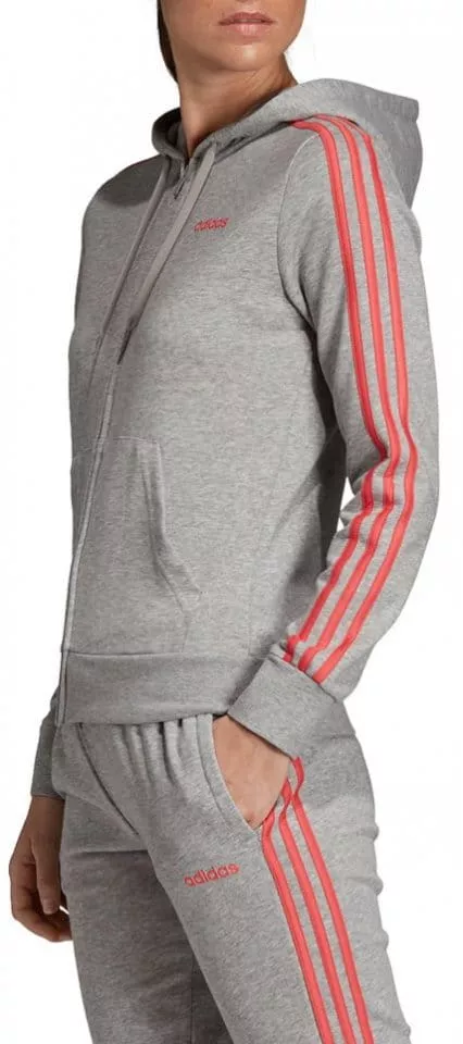 Hooded sweatshirt adidas Sportswear W E 3S FZ HD