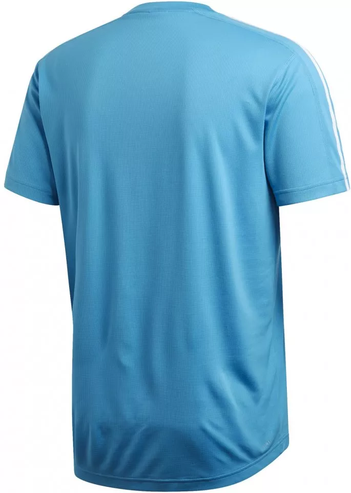 T-shirt adidas phosphore Designed 2 Move 3-Stripes