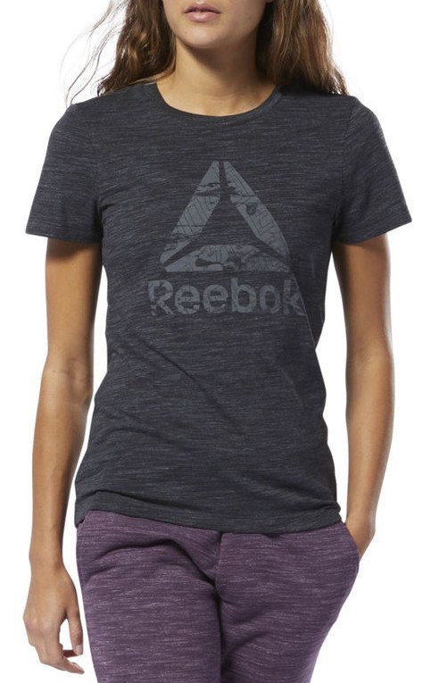 Camiseta Reebok TE Marble Logo Tee