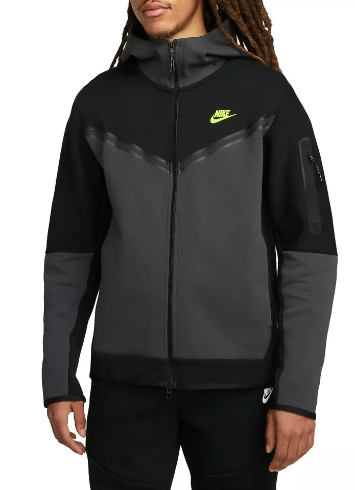 Суитшърт с качулка Nike M NSW TCH FLC HOODIE S FZ WR