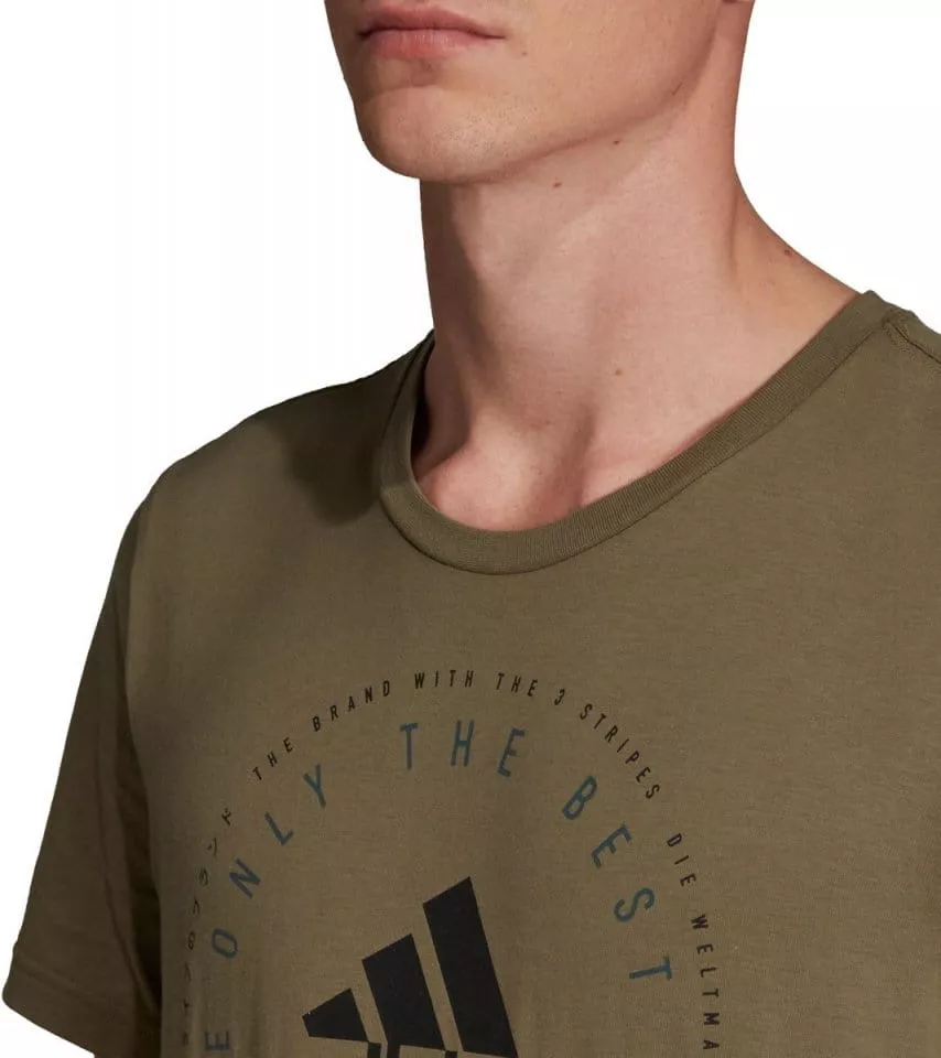 Pánské tričko s krátkým rukávem adidas MH Emblem
