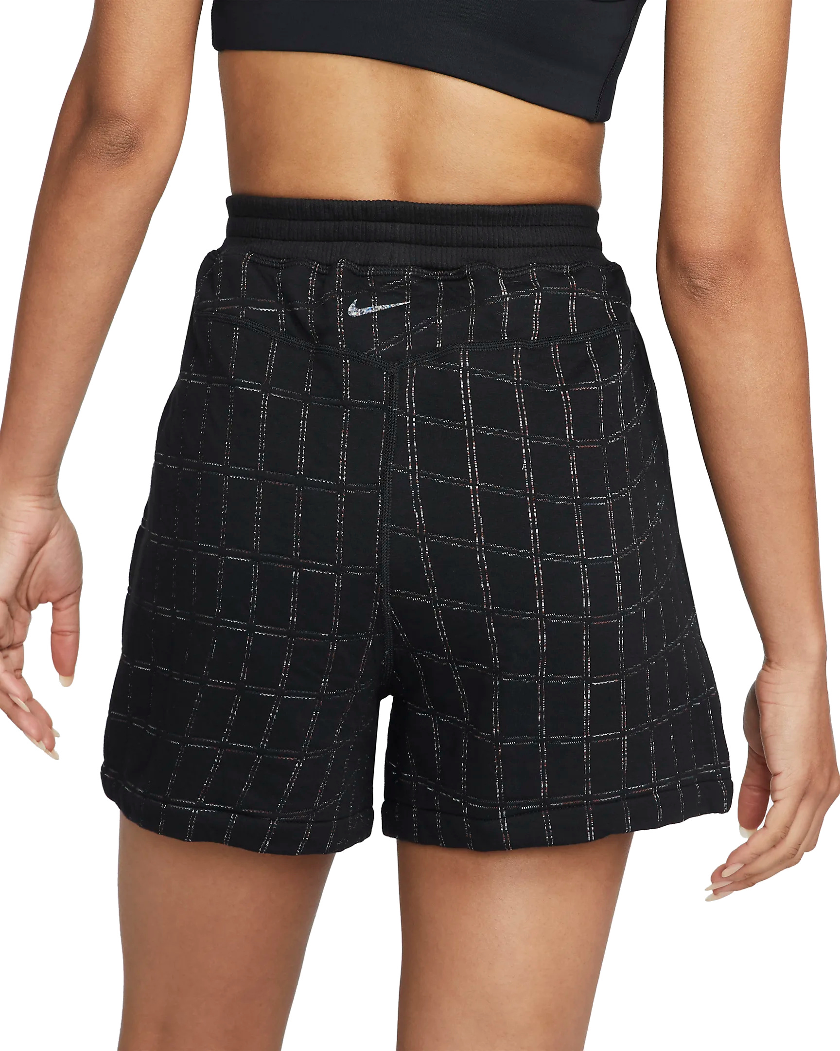 Nike Yoga Luxe Shorts (plus in Gray