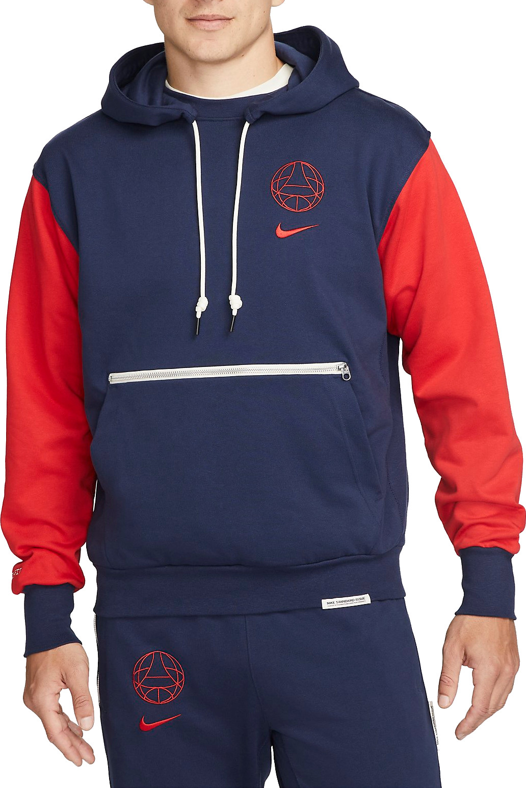 Sweatshirt med hætte Nike PSG M NK STNDRD ISSUE PO HOODIE