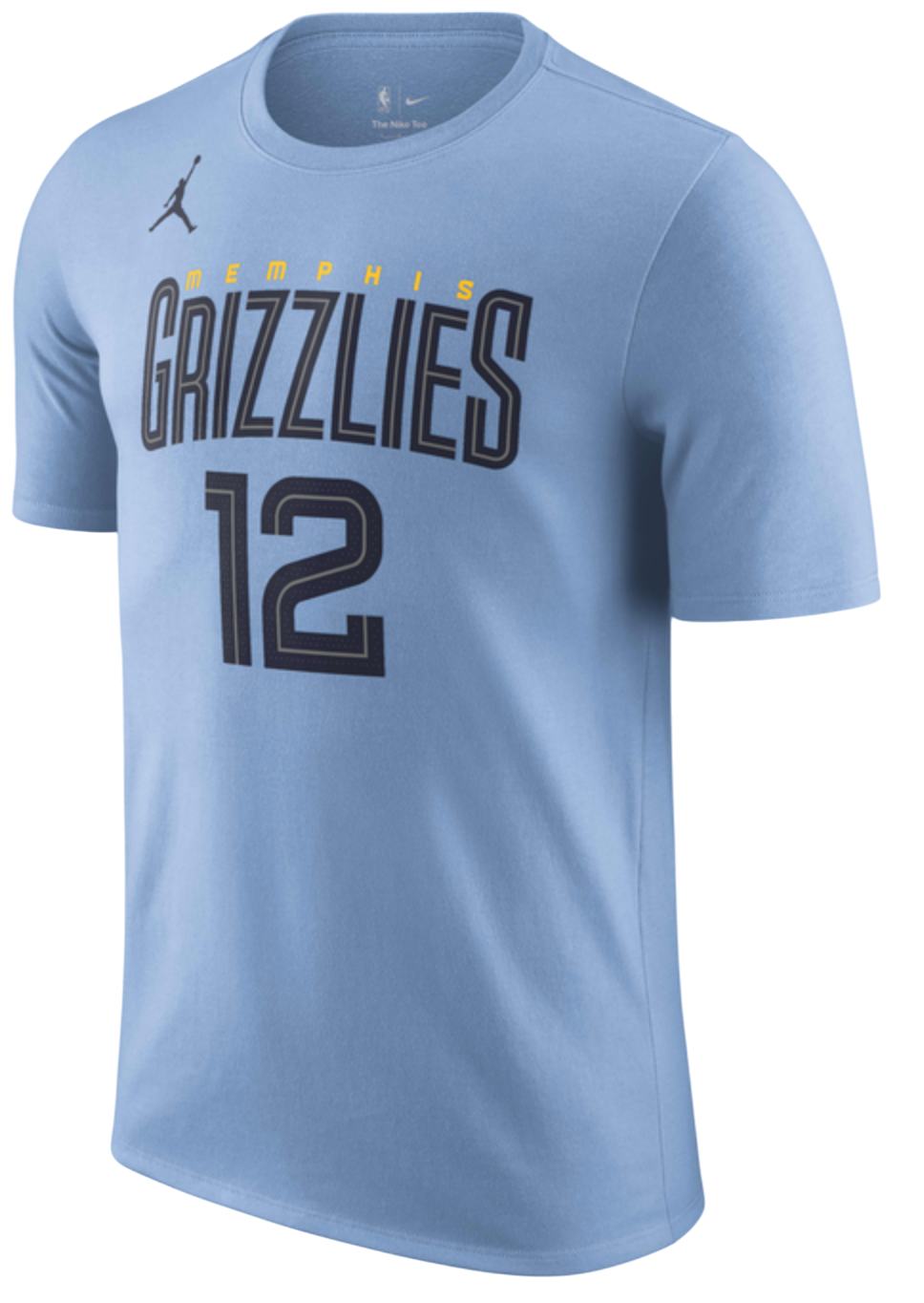 Memphis Grizzlies Statement Edition Men's Jordan NBA T-Shirt