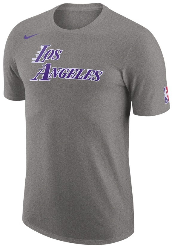 Pánské NBA tričko s krátkým rukávem Nike Los Angeles Lakers City Essential Logo