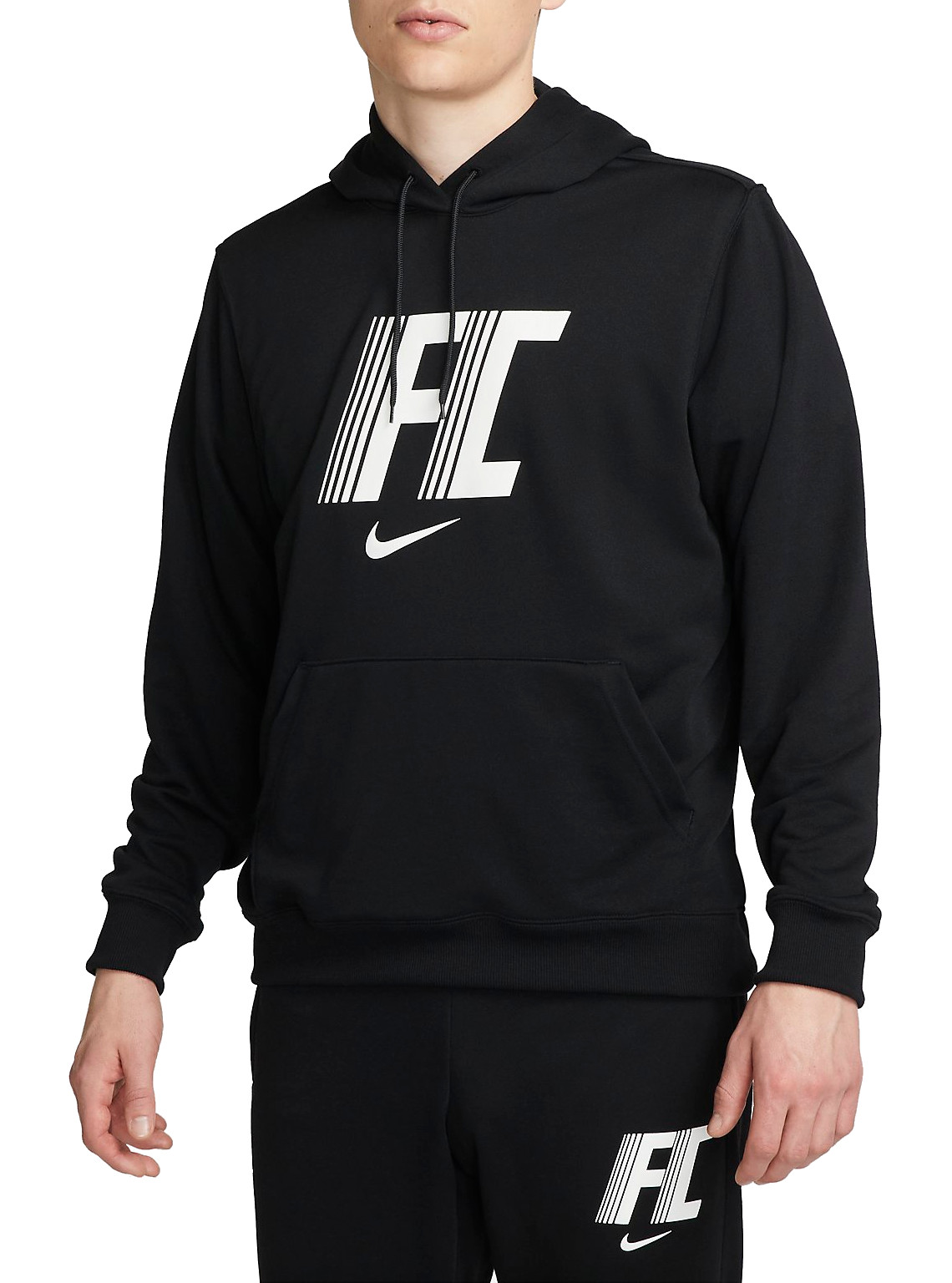 Pánská mikina s kapucí Nike Dri-FIT FC Fleece