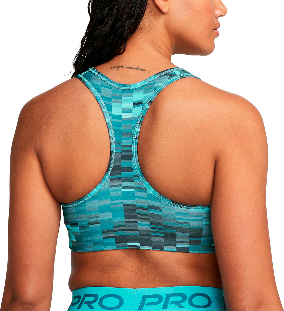 Nike Swoosh Women Medium-Support 1-Piece Pad Allover Print Bra 