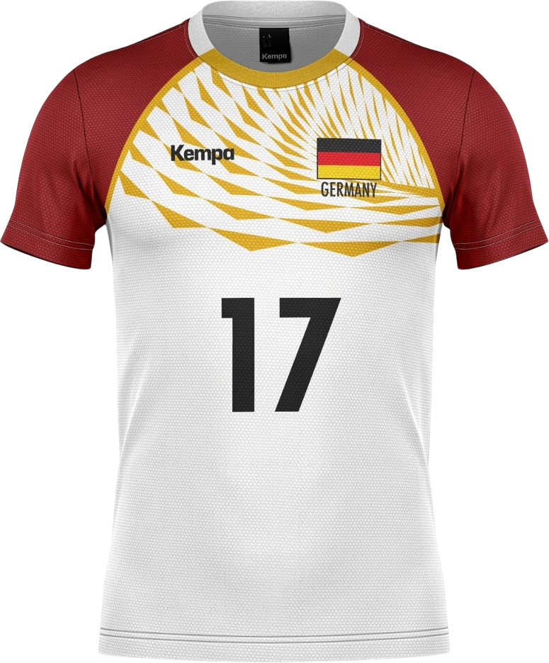 Kempa DVV White Jersey S/S