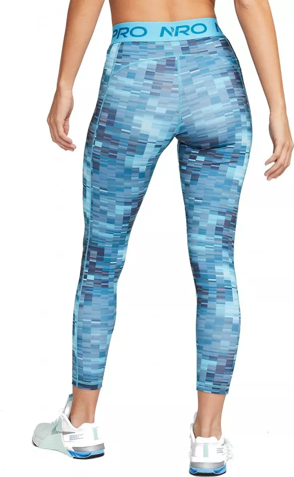 Colanți Nike Pro Women s Mid-Rise 7/8 Allover Print Leggings