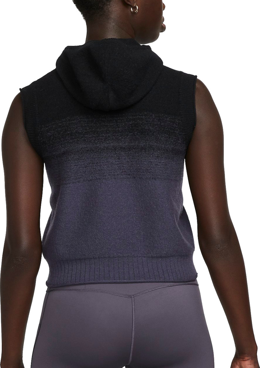 nike sleeveless hoodie women's