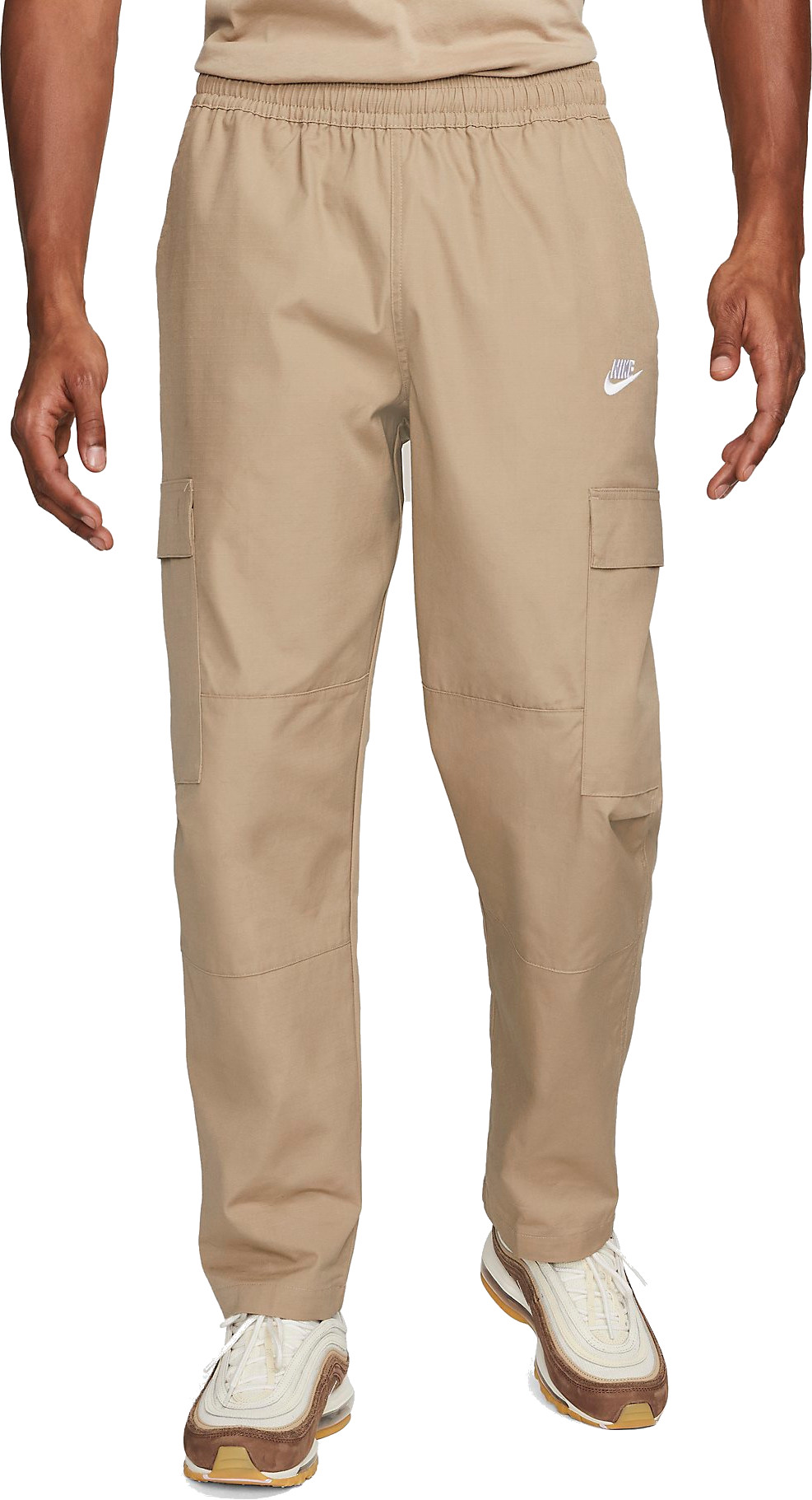 Praktické pánské tkané kalhoty Nike Club