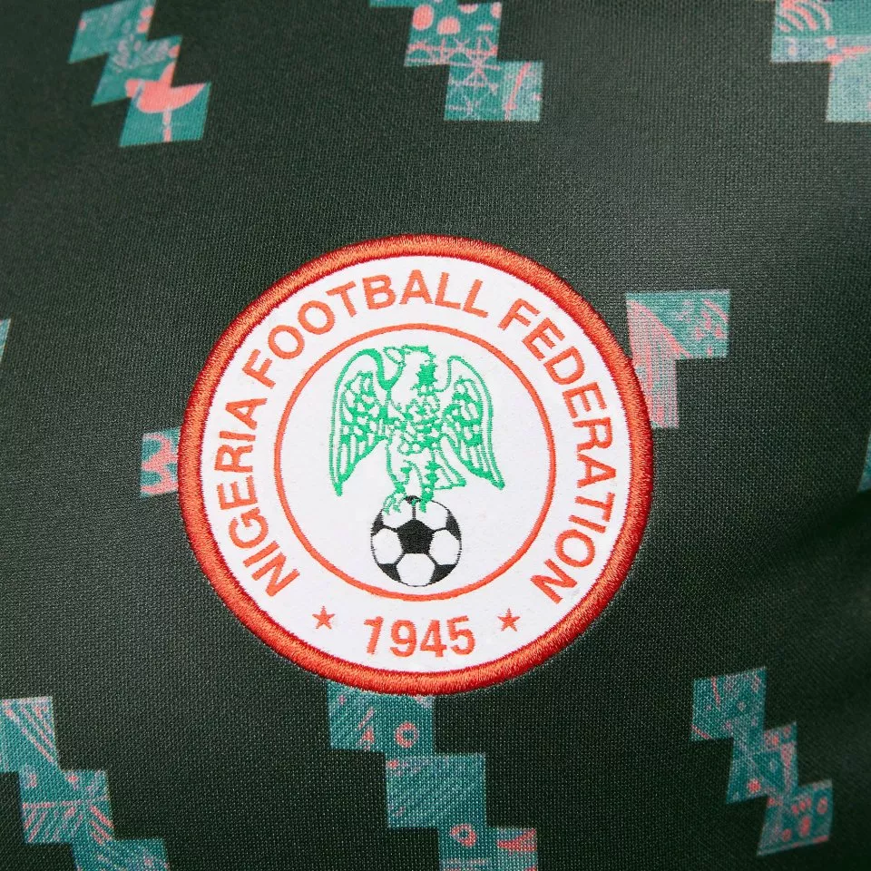 Dámský fotbalový dres s krátkým rukávem Nike Dri-FIT Nigérie 2023 Stadium, hostující