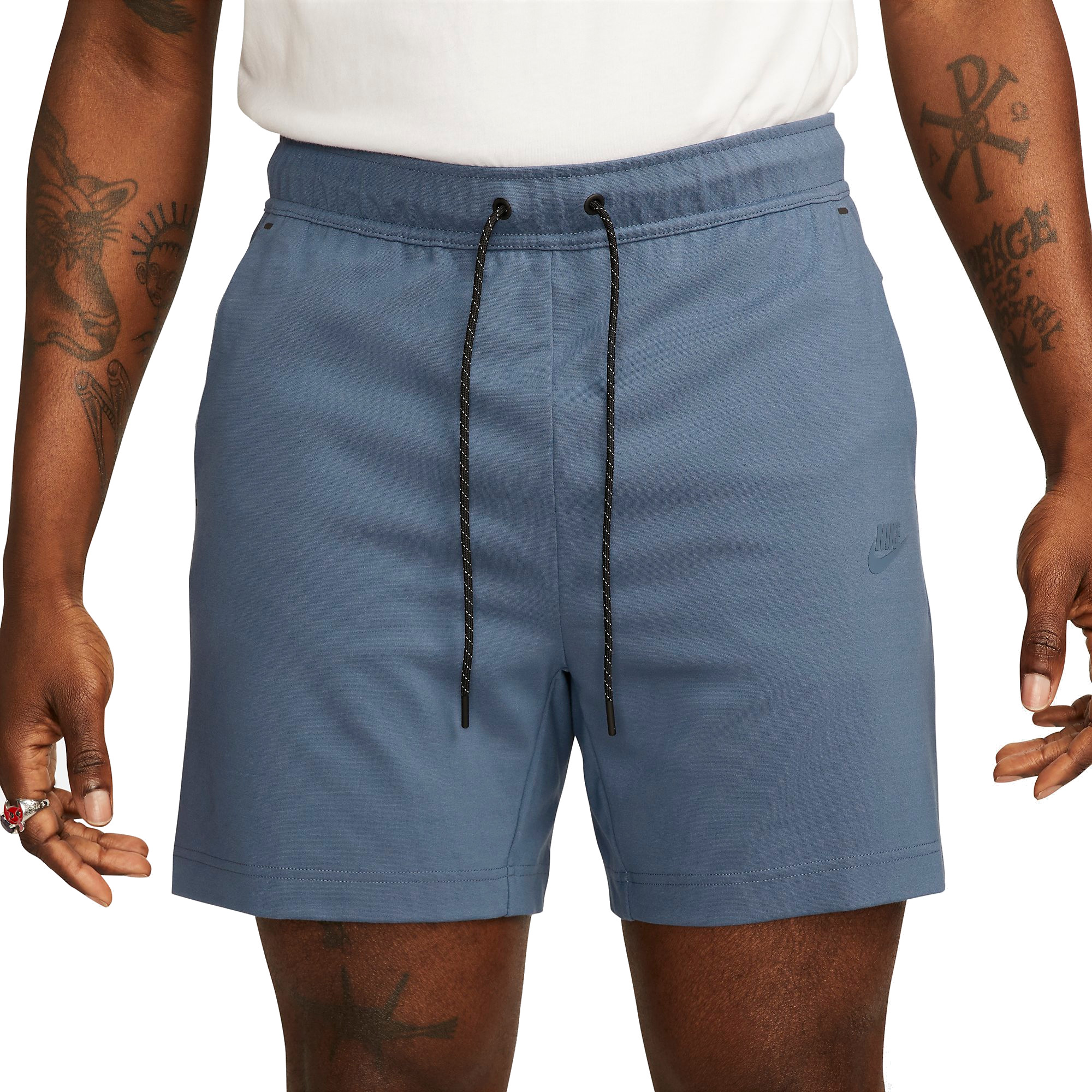 Nike blue 2025 fleece shorts