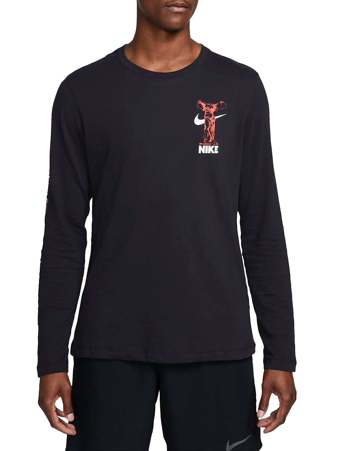 nike dri fit wild card men s long sleeve fitness t shirt 503472 dx0981 010