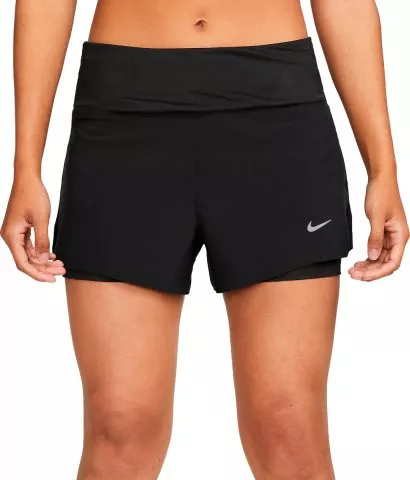 Nike Women's Dri-Fit Run Division 2-in-1 Shorts Black