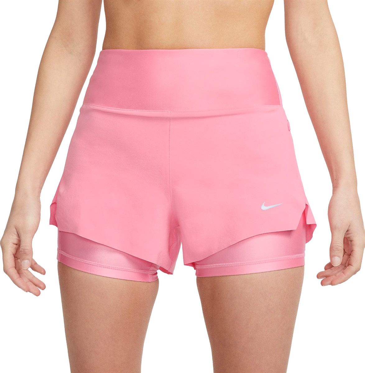 Kratke hlače Nike W NK SWIFT DF MR 3IN 2N1 SHORT