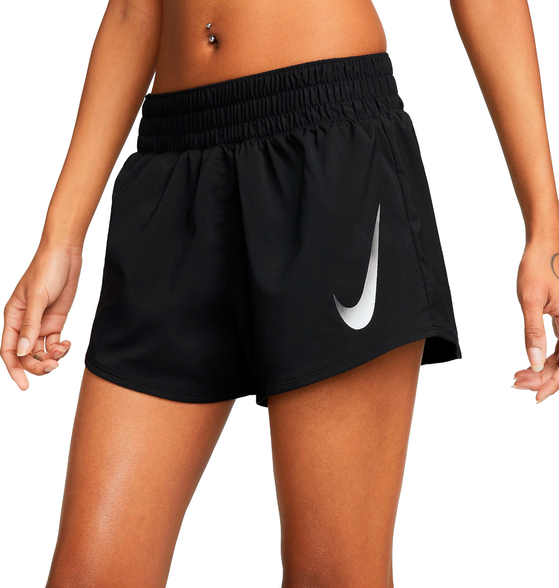 Dámské běžecké kraťasy s všitými kalhotkami Nike Swoosh