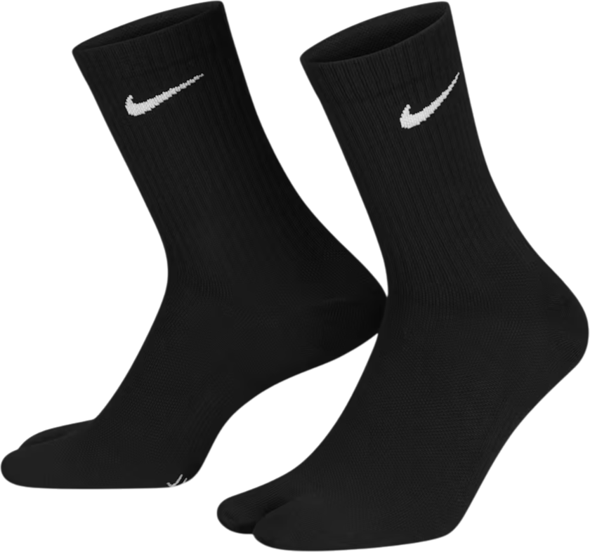 Nike Everyday Plus 'Rift' Sokken, L, Zwart