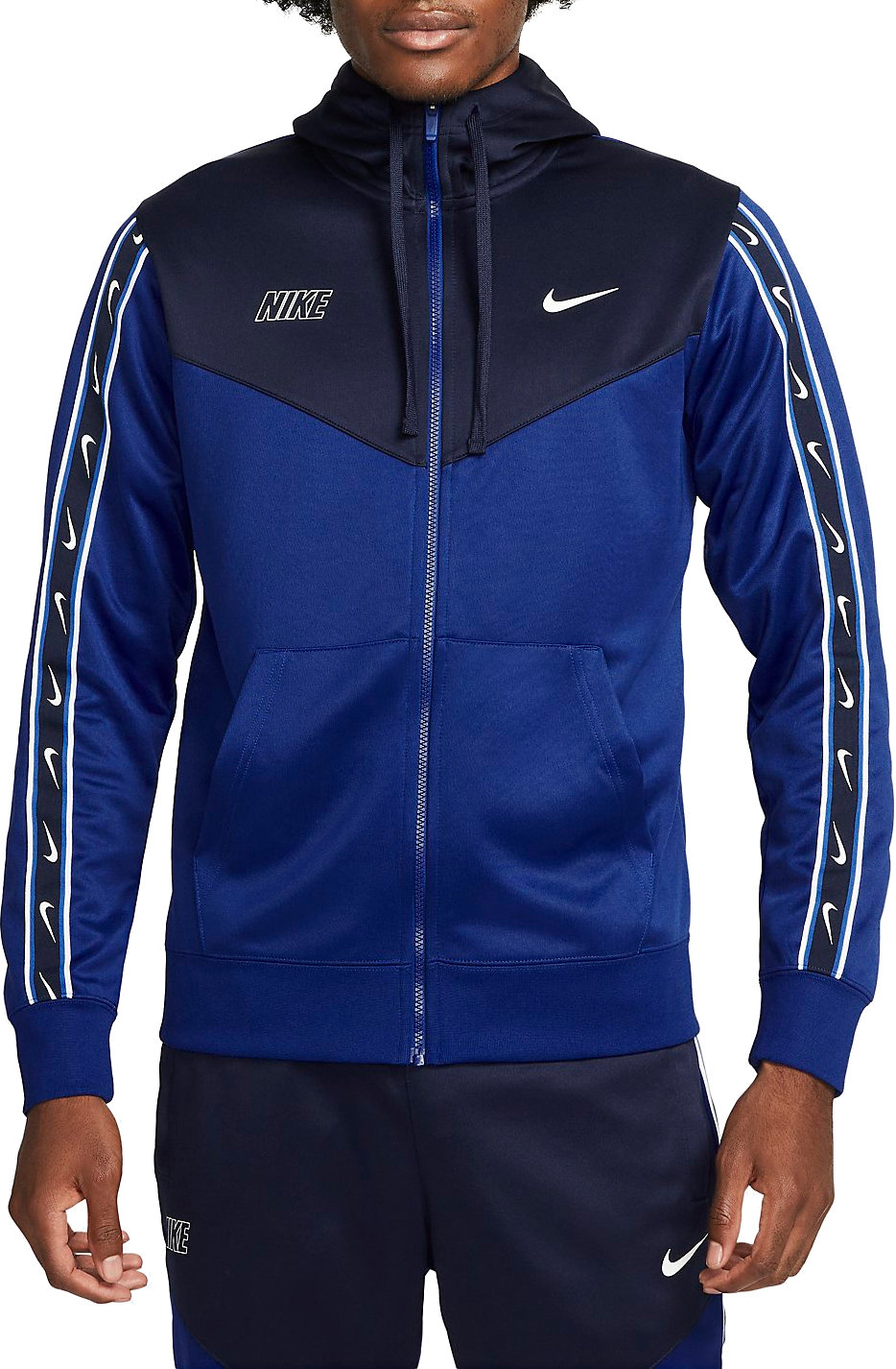 Sweatshirt com capuz Nike M NSW REPEAT SW PK FZ HOODY