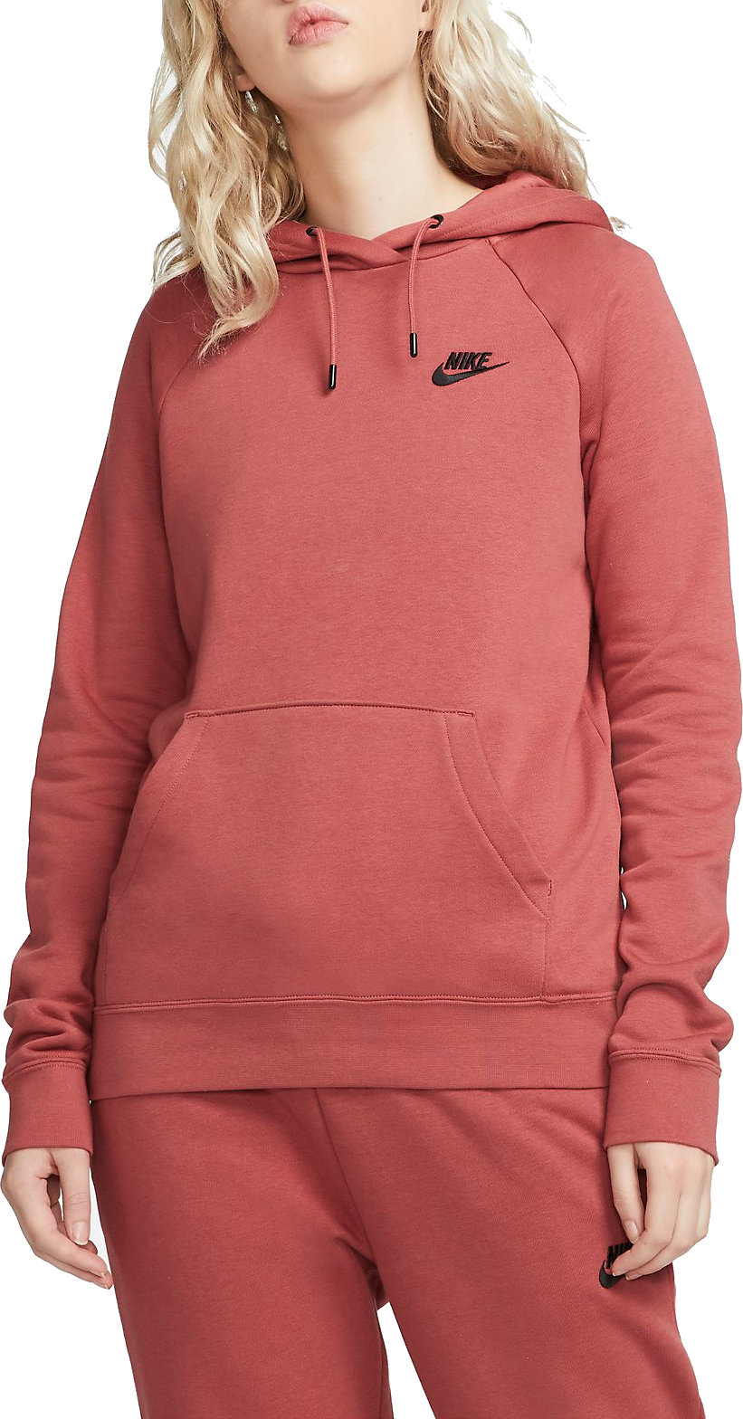 Hooded sweatshirt Nike FLC NSW ESSNTL W HOODIE PO