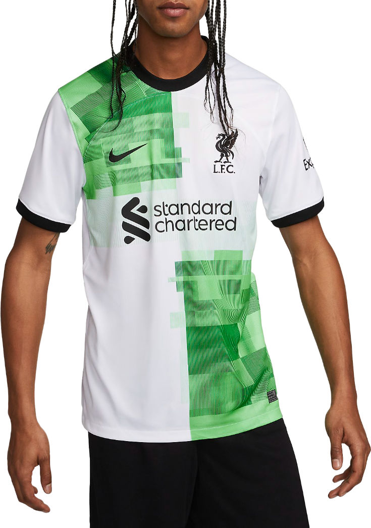 Pánský hostující fotbalový dres s krátkým rukávem Nike Liverpool FC Stadium 2023/24