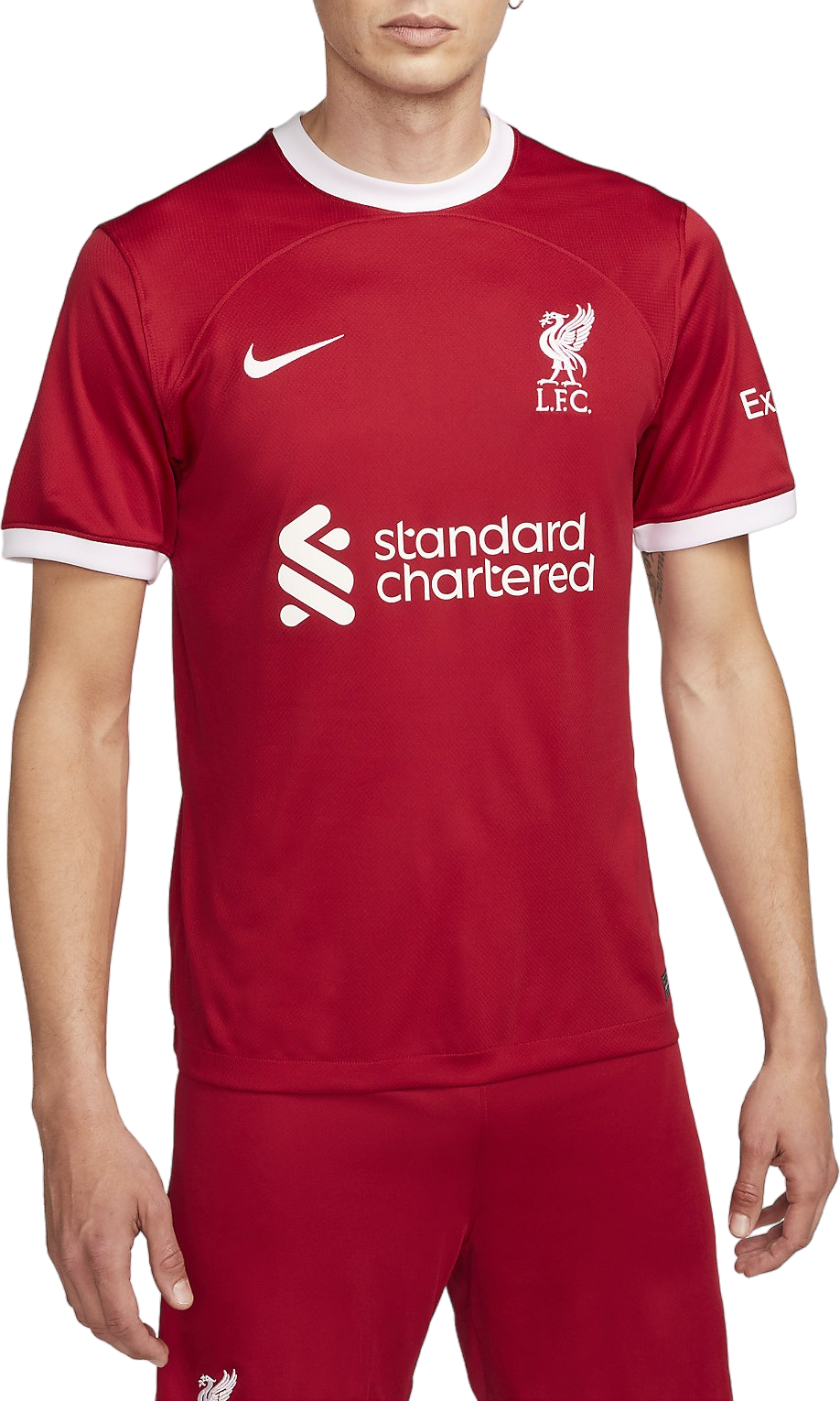Pánský domácí fotbalový dres s krátkým rukávem Nike Liverpool FC Stadium 2023/24