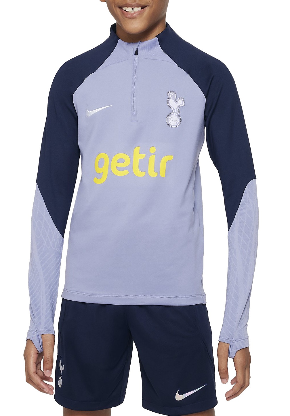 Dětské tréninkové fotbalové tričko s dlouhým rukávem Nike Dri-FIT Tottenham FC Drill