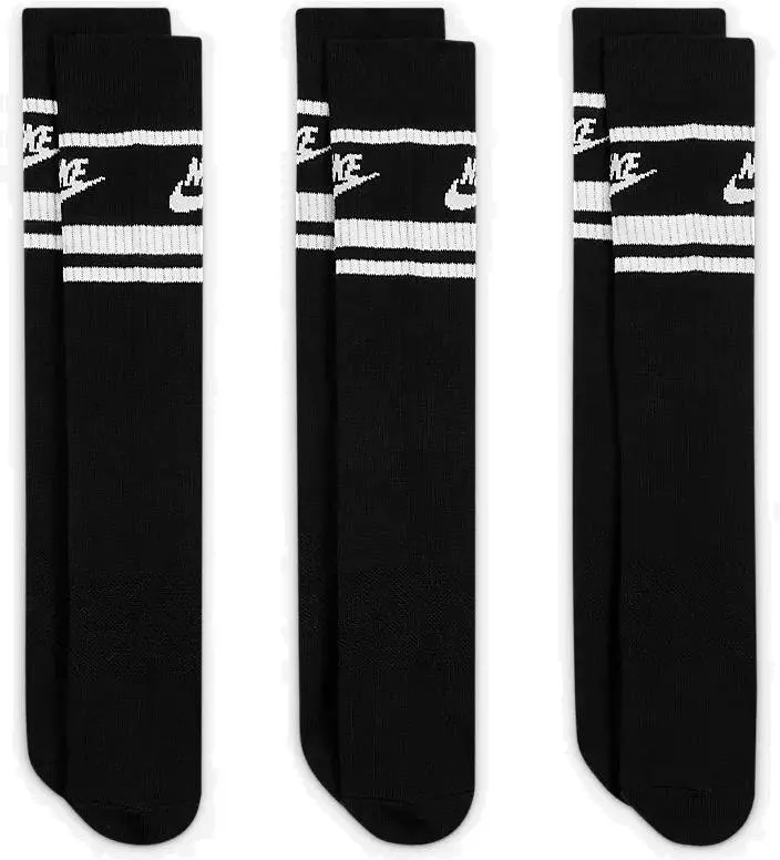 Calcetines Nike Essential Crew Stripe Socks Black