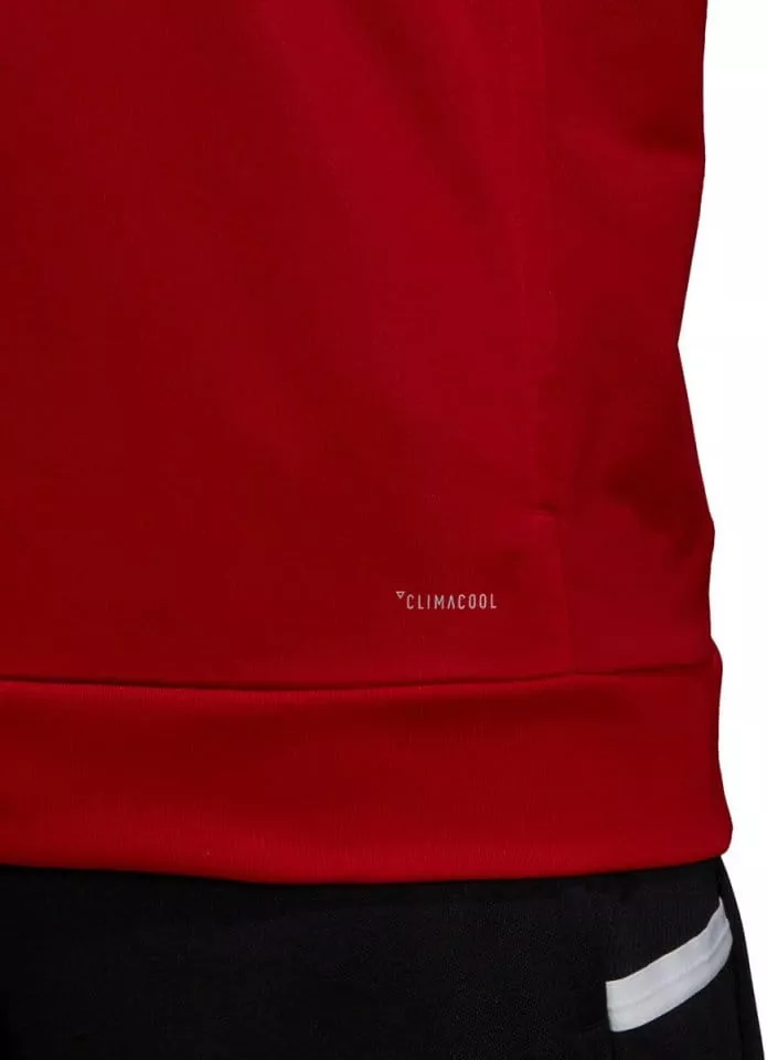 Φούτερ-Jacket με κουκούλα adidas T19 HOODY M