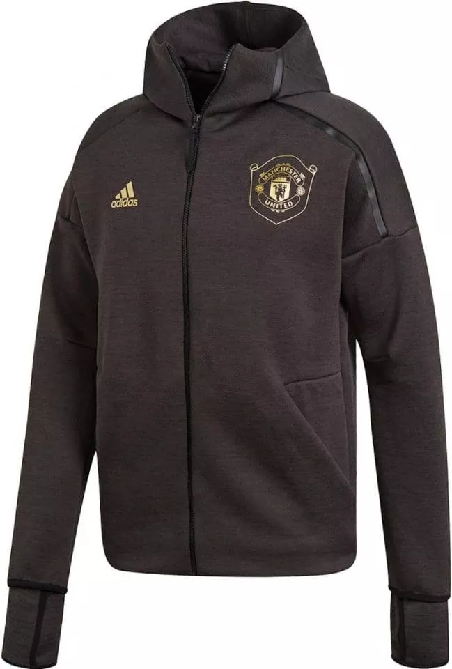 Hooded sweatshirt adidas MUFC ZNE HD 3.0