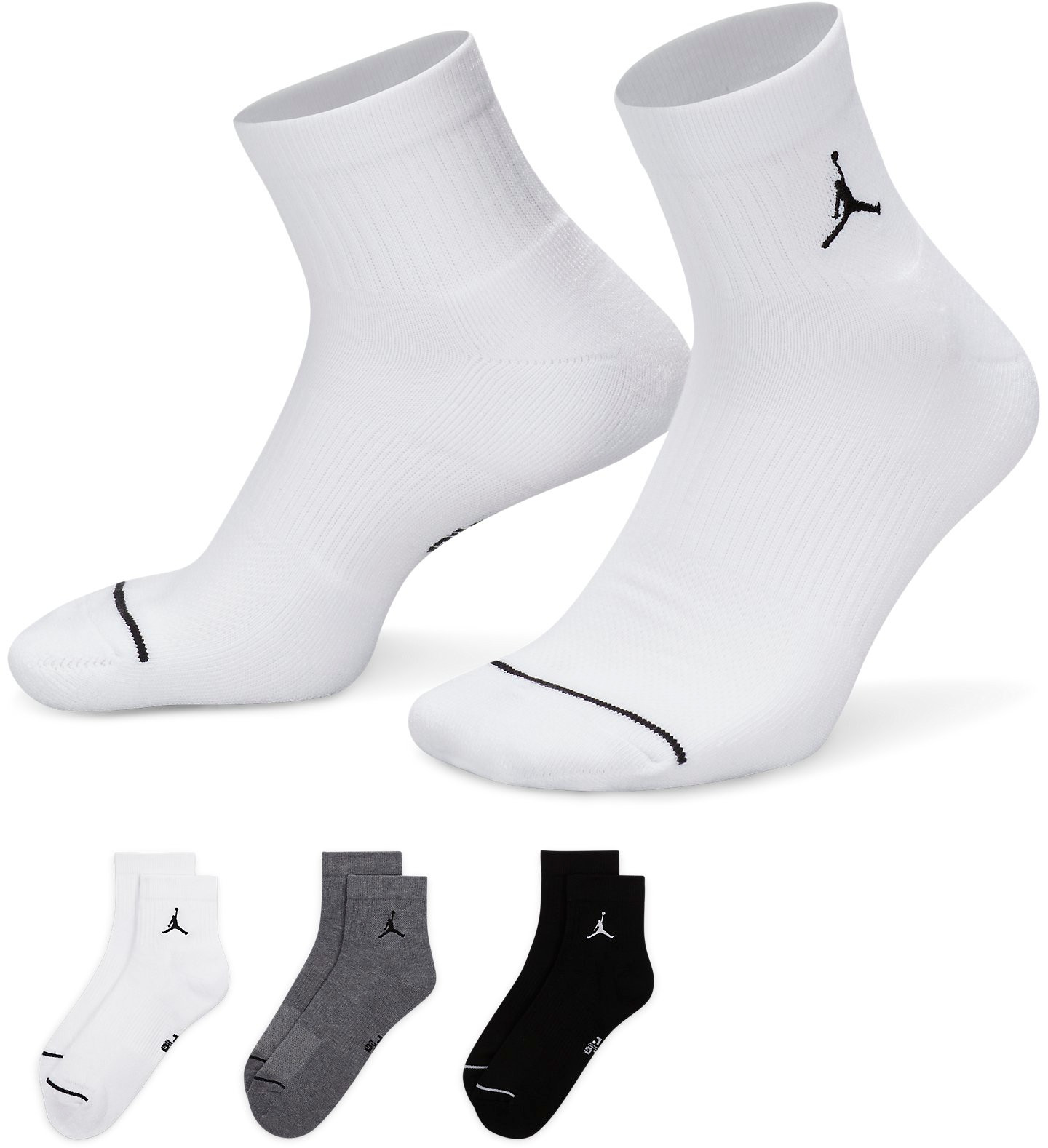 Ponožky Jordan Everyday Ankle Socks 3Pack