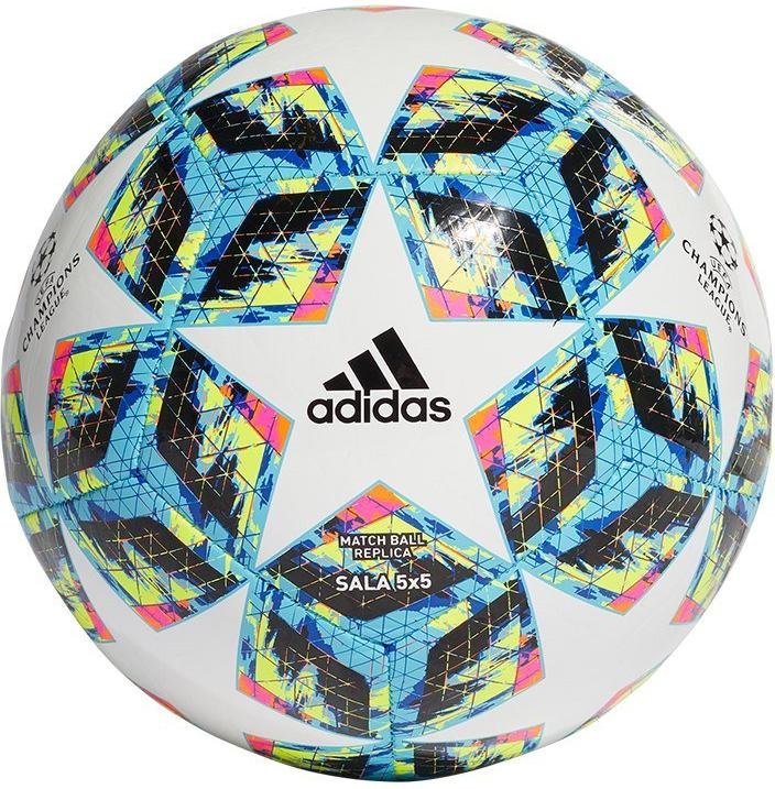 Balance ball adidas FINALE SAL5x5 WHITE/BRCYAN/SYELLO/