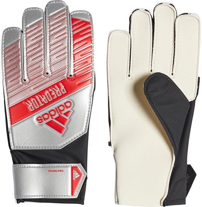 Goalkeeper's gloves adidas Predator Young Pro