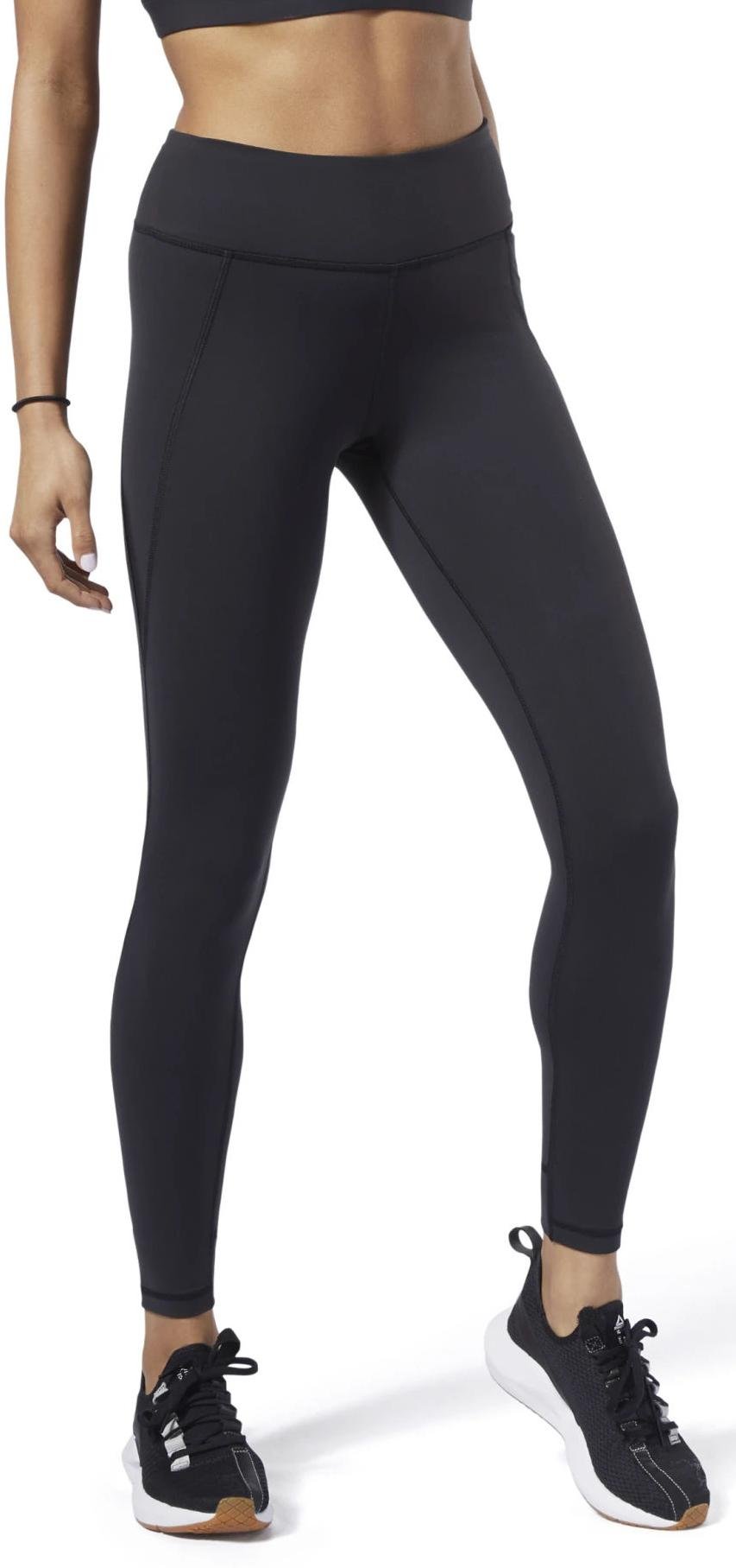 Buy Reebok Womens Lux Speedwick Graphic Tight Leggings Black