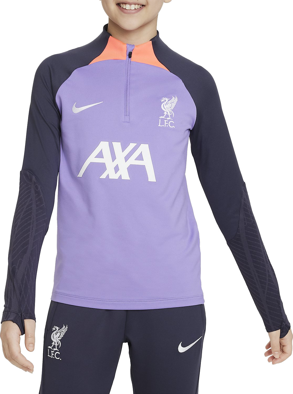 Long Sleeve Purple Nike Air Max Shirt Liverpool Third Kit Liverpool