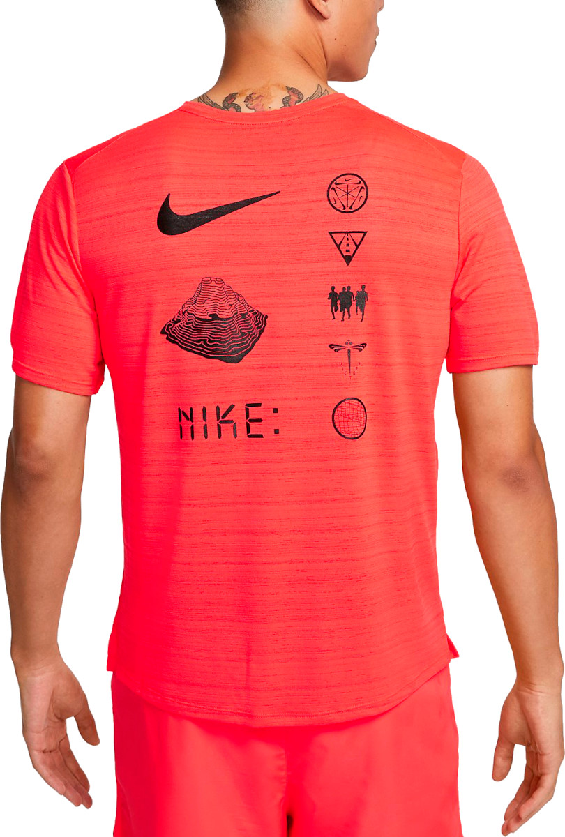 Amazon.com: Nike Men's Dri-FIT Miler Short-Sleeve Running