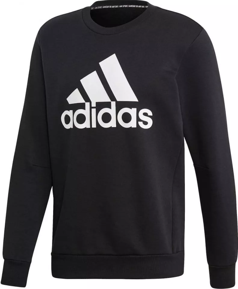 Mikina adidas Sportswear M MH BOS CrewFL BLACK