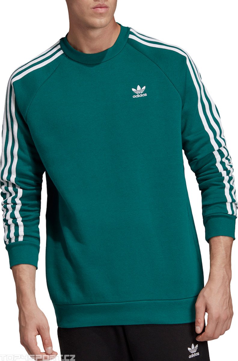 adidas stripes crew