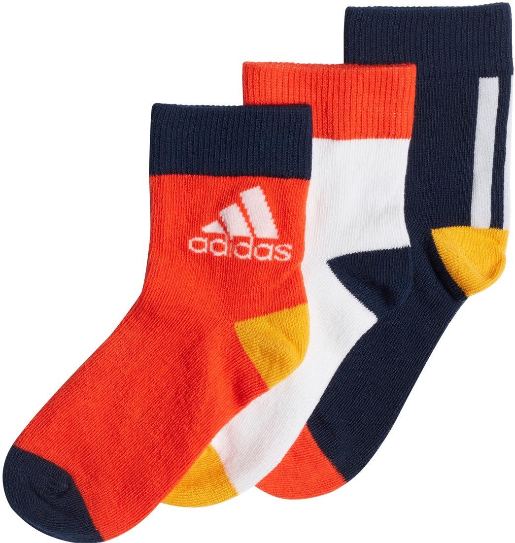 Socken adidas LK ANKLE S 3PP CONAVY/WHITE/ACTORA