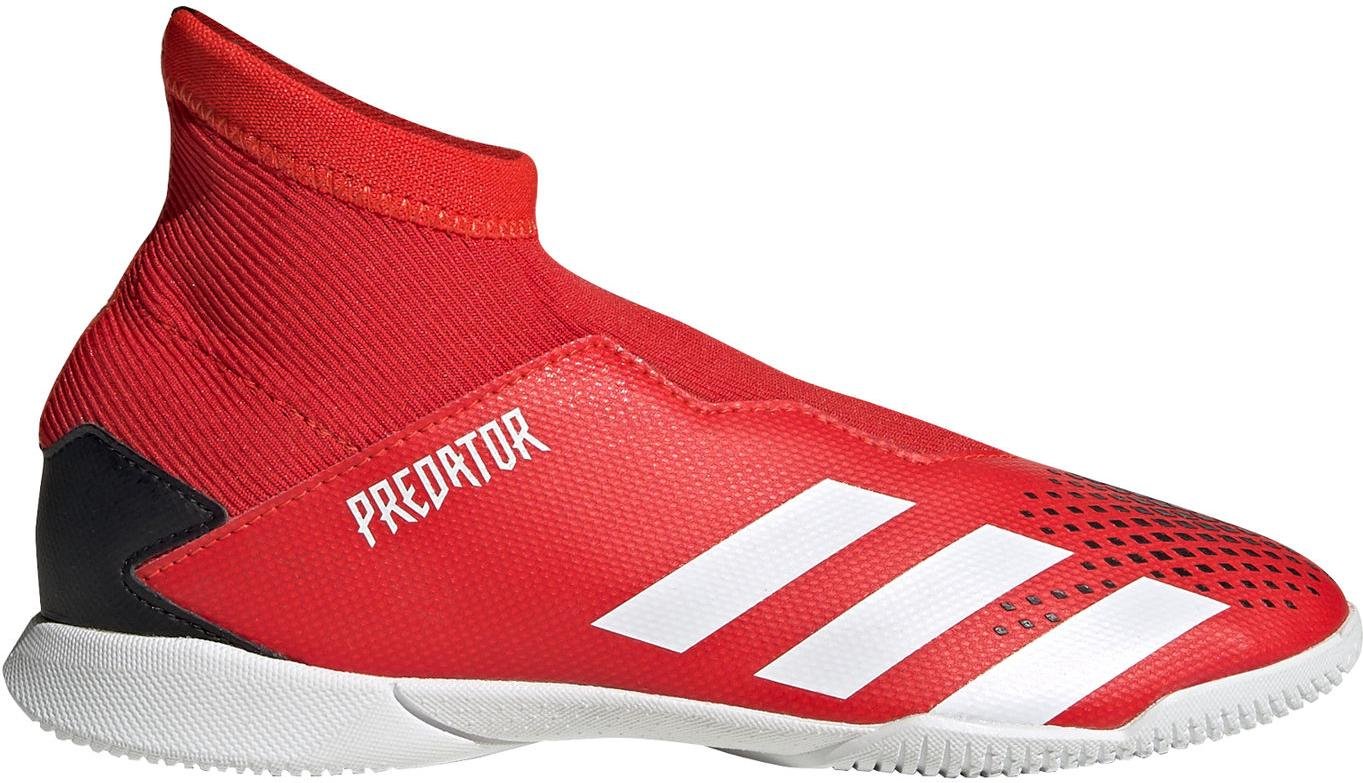 Dětské sálovky bez šněrování adidas Predator 20.3 Laceless IN