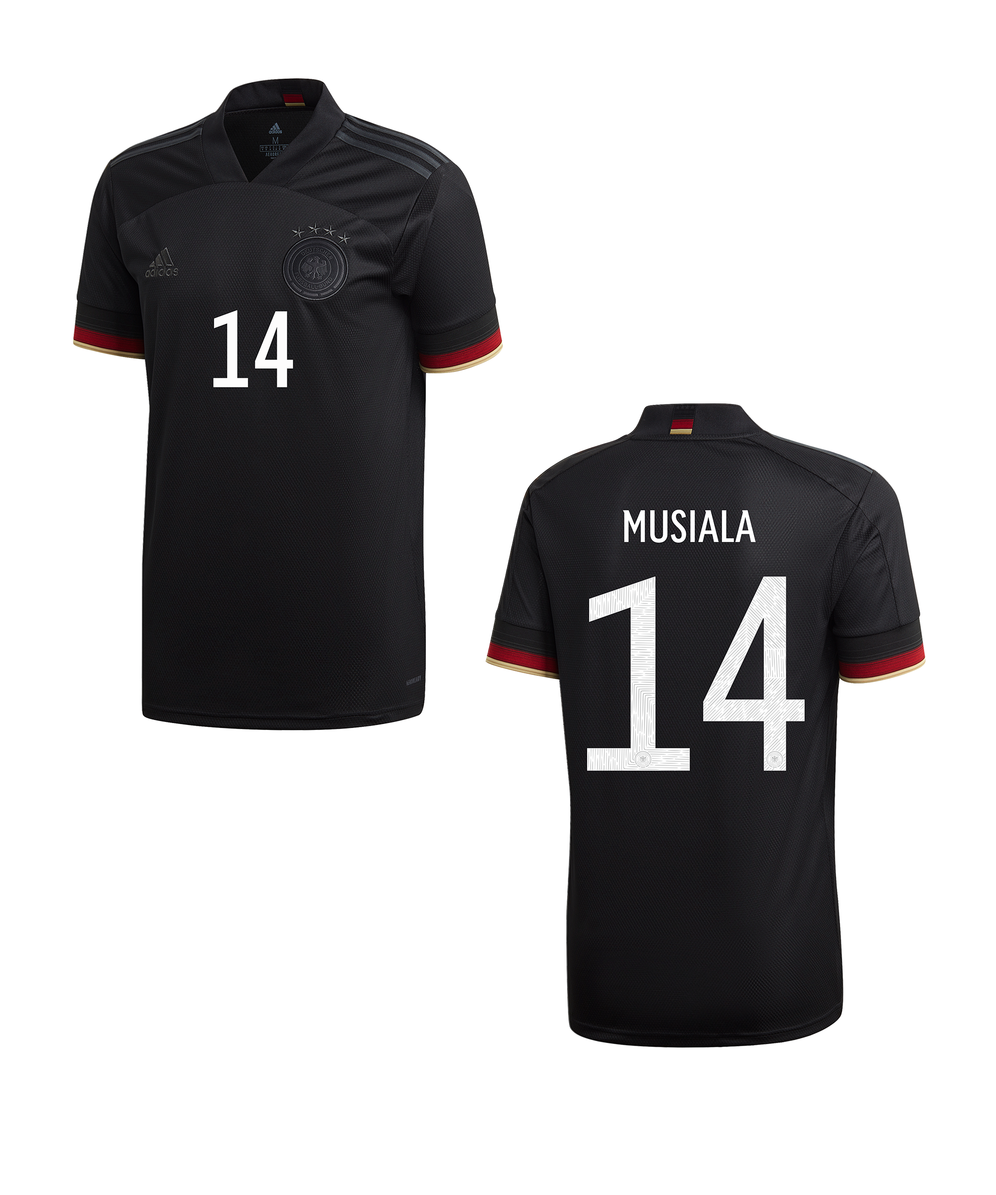 Camiseta adidas DFB Deutschland t Away EM2020 Musiala