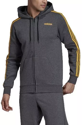 Sweatshirt com capuz adidas Sportswear Essentials 3 Stripes FZ Fleece