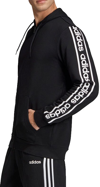 Sweatshirt com capuz park adidas Sportswear C90 Branded FZ